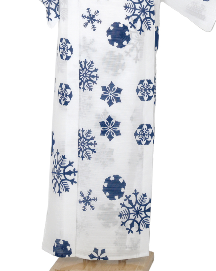 竺仙　綿絽 Amazon.co.jp: 竺仙 綿絽 注染 夏着物 仕付糸付“芝草とススキの